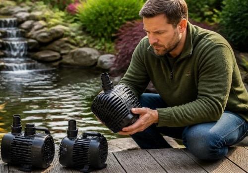 Choosing the Right Pump for Your Garden Pond Installation