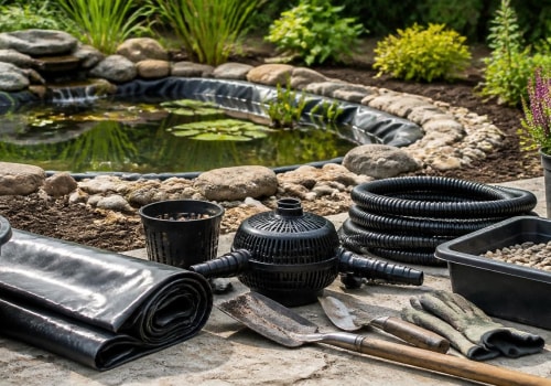 Essential Tools for Installing Your Dream Garden Pond