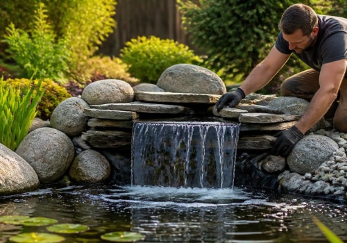 Step-by-Step Guide to Installing a Waterfall Feature in Your Garden Pond